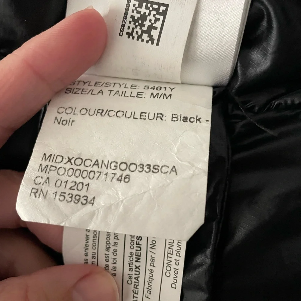 Canada Goose Kids Black Puffer Jacket - Picture 3 of 6